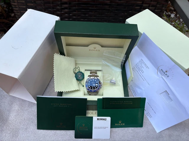 Rolex GMT-Master II "Batman" 2015-16 116710BLNR - Révisée en usine en 2025 PAS DE RSV !!