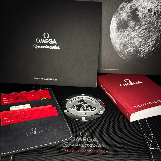 Coffret complet OMEGA Speedmaster Moonwatch Professional 311.30.42.30.01.006 2020 – Image 6
