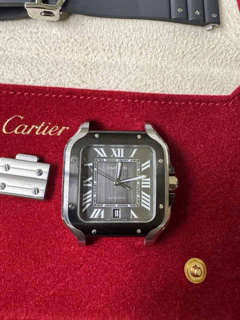 2025 Cartier Santos de Cartier WSSA0037 Noir ADLC Acier – Image 9
