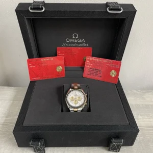 Montre homme Omega Speedmaster Professional bicolore Moonwatch Co-Axial Master