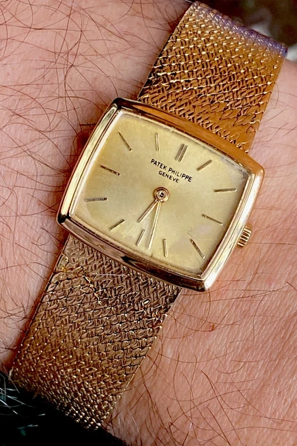 Montre Patek Philippe pour femme, 23 mm, or massif 18 carats, 50 g, remontage manuel, réf. 3352/1 – Image 24