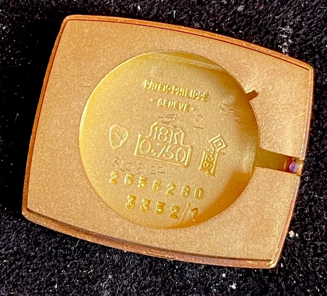 Montre Patek Philippe pour femme, 23 mm, or massif 18 carats, 50 g, remontage manuel, réf. 3352/1 – Image 10