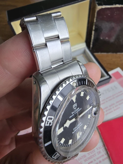 Tudor Rolex Submariner 9411 Vintage Snowflake Diver, coffret complet, papiers, 1976 – Image 15